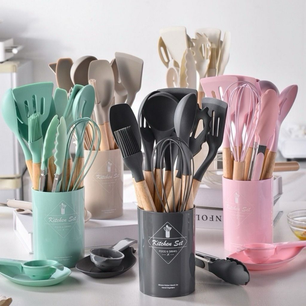 Jogo de Cozinha Silicone Premium